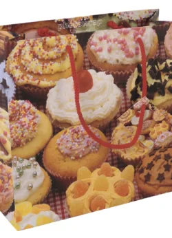 Cupcakes Large Gift bag x 6