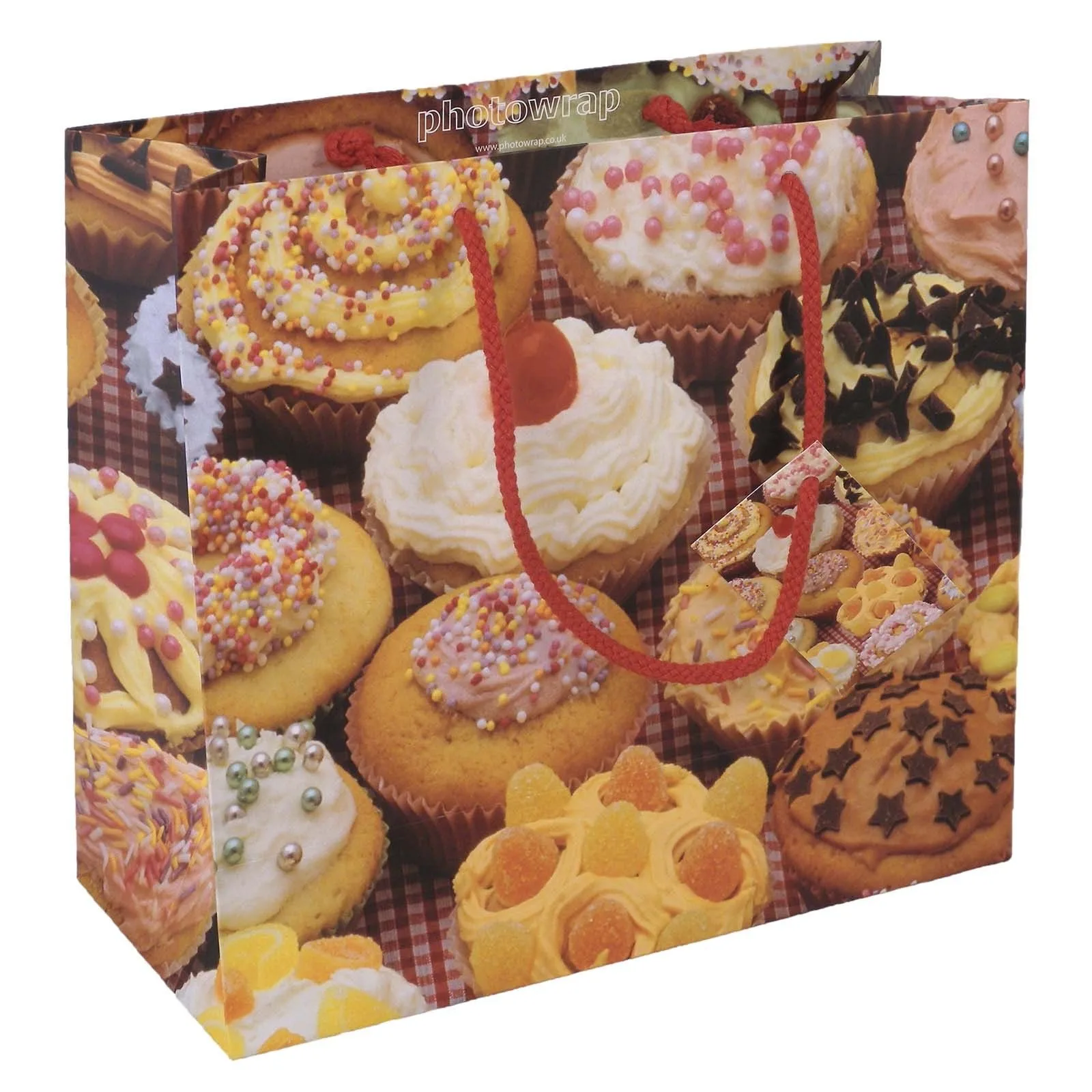 Cupcakes Large Gift bag x 6