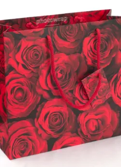 Red Roses Large Gift bag x 6 Red Roses Large Gift bag x 6