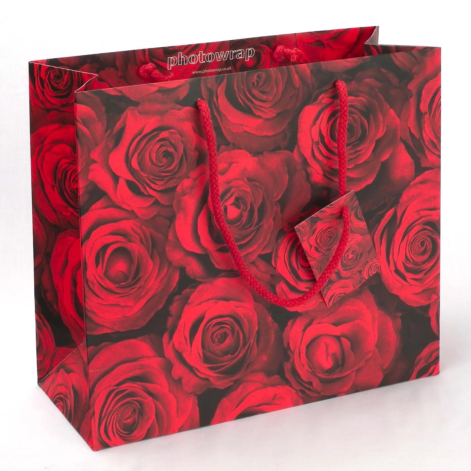 Red Roses Large Gift bag x 6 Red Roses Large Gift bag x 6