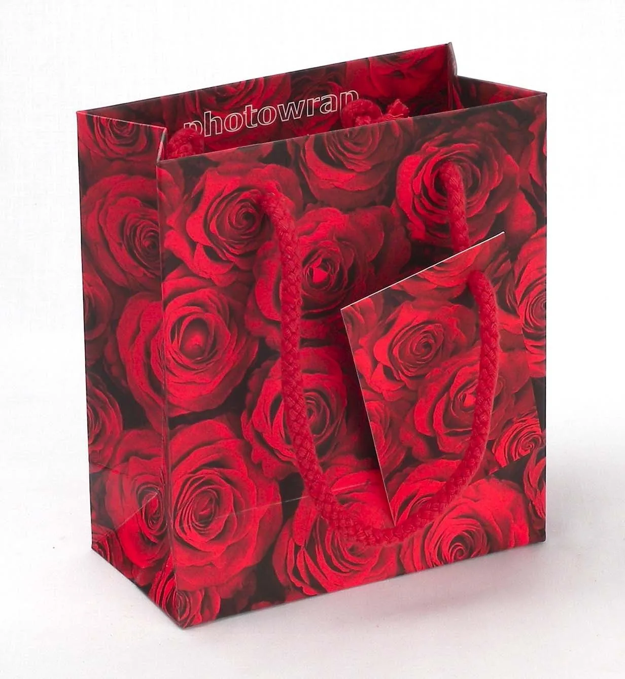 Red Roses Small Gift Bag x 6 Red Roses Small Gift Bag x 6