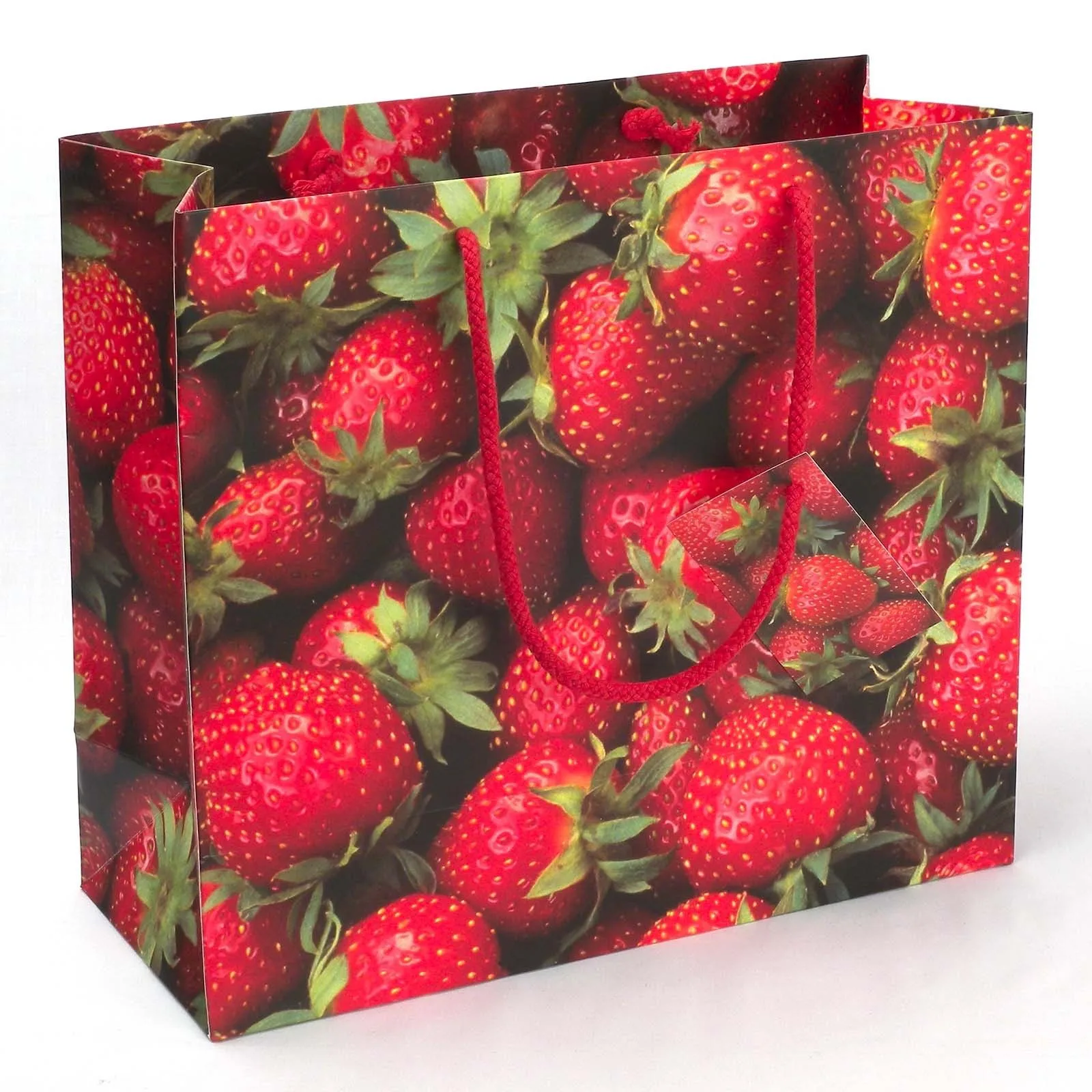 Strawberrys Large Gift bag x 6 Strawberrys Large Gift bag x 6