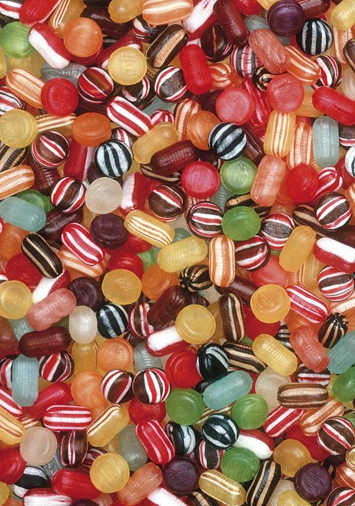 Boiled Sweets Greetings Cards x 6 Boiled Sweets Greetings Cards x 6