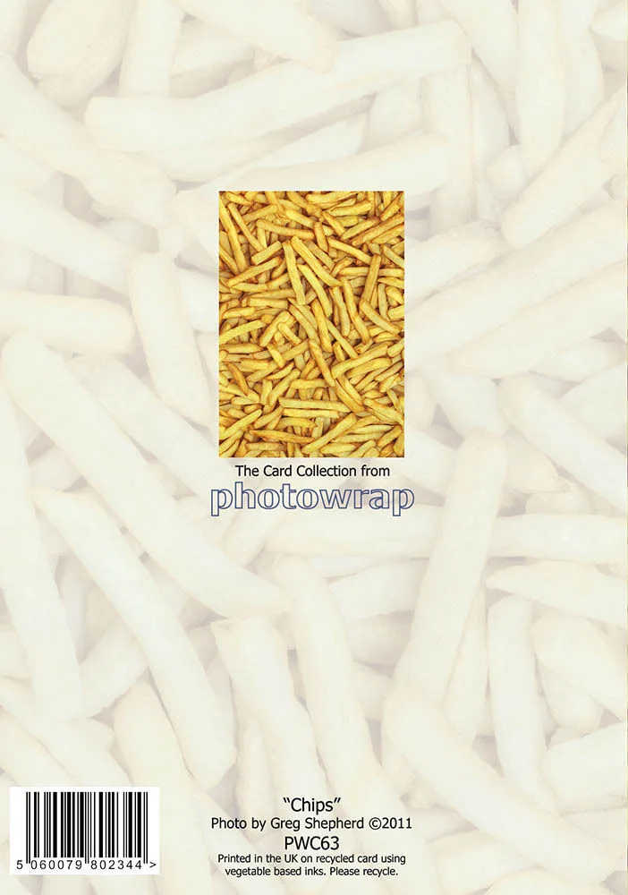 Chips Greetings Cards x 6