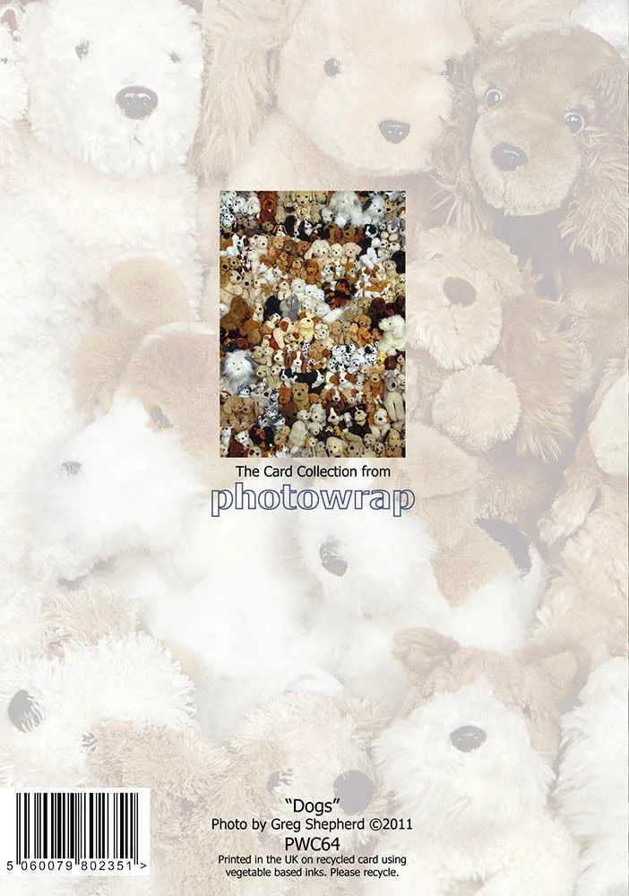 Dogs Greetings Cards x 6 Dogs Greetings Cards x 6
