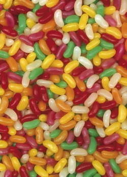 Jellybeans Greetings Cards x 6 Jellybeans Gift Wrap - 25 sheets