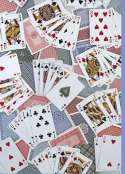 Playing Cards x 6s Greetings Cards x 6