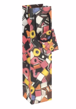 Licorice Allsorts bottle bag x 6