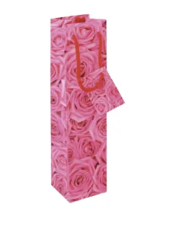 5 bottle bags - Pink Roses, Sweeties, Cupcakes, Jellybeans, Daisy Pink Rose bottle bag x 6