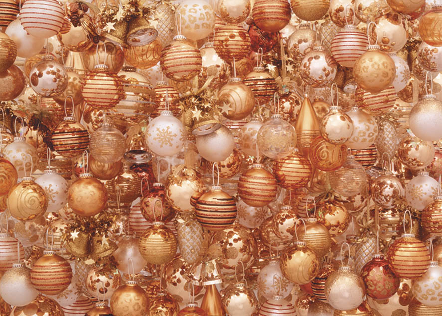 Gold Baubles 25 sheets • Photowrap