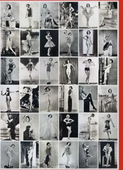Showgirls greetings Cards x 6