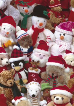 Christmas Greetings Cards x 6
