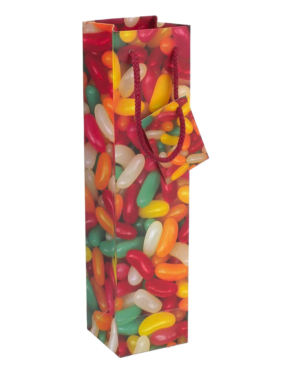 Jellybeans bottle bag x 6 10 bottle bags - Daisy, Pink Rose, Sweeties, Cupcakes, Jellybeans, Red Rose, Buttons, Licorice, Strawberries and Balloons - Image 8